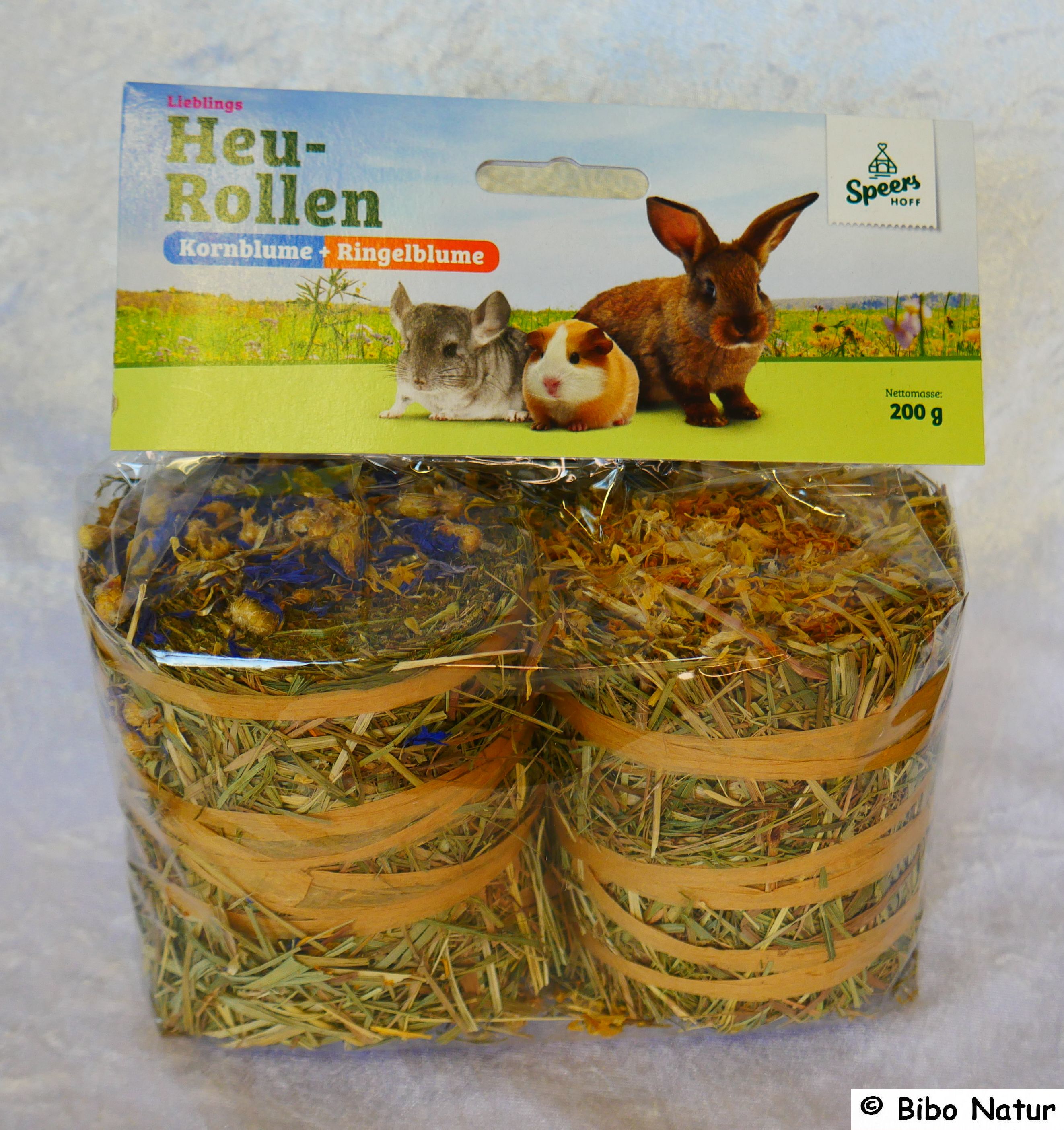 Heu-Rollen Kornblume + Ringelblume