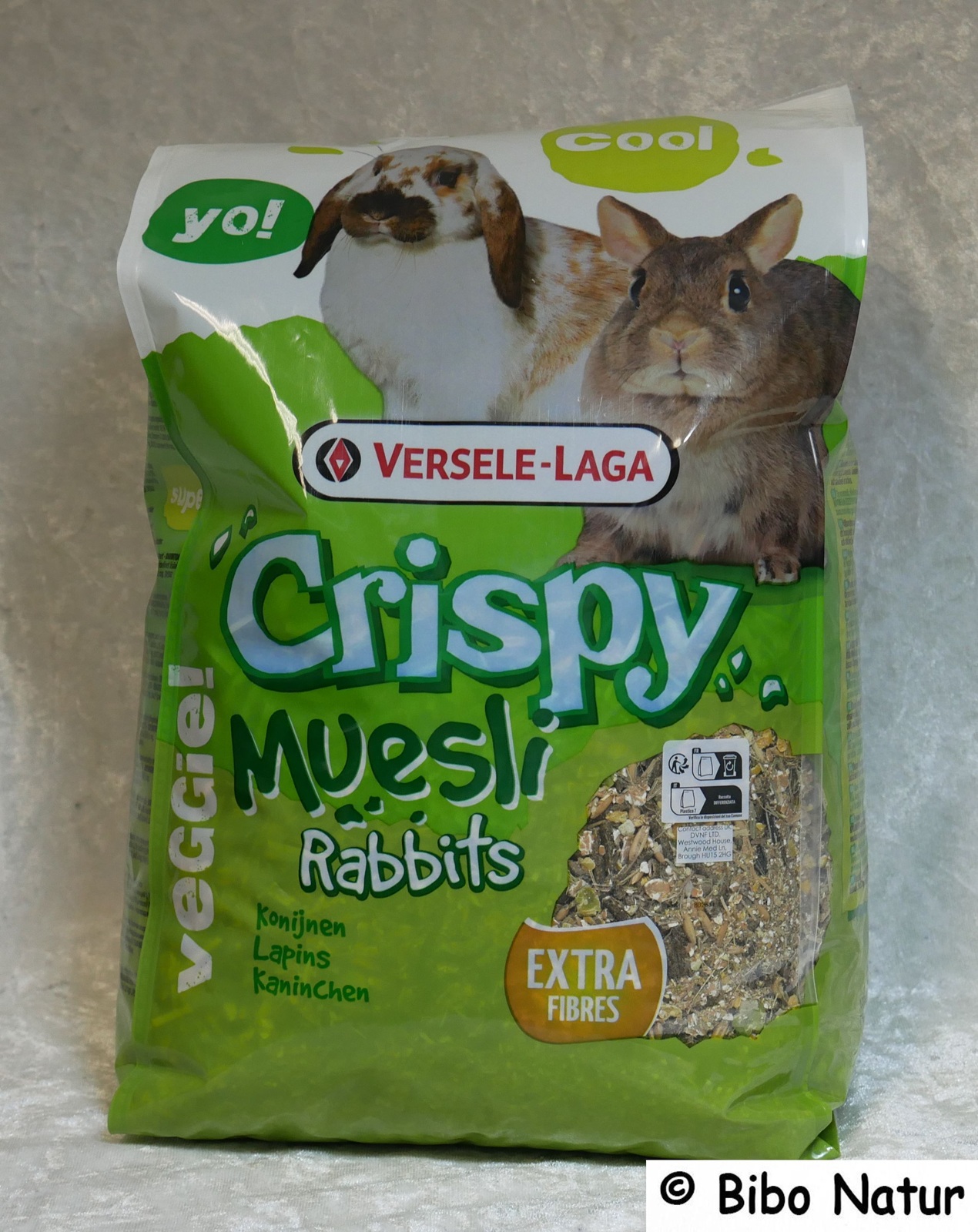 Kaninchen Müsli gesamte packung