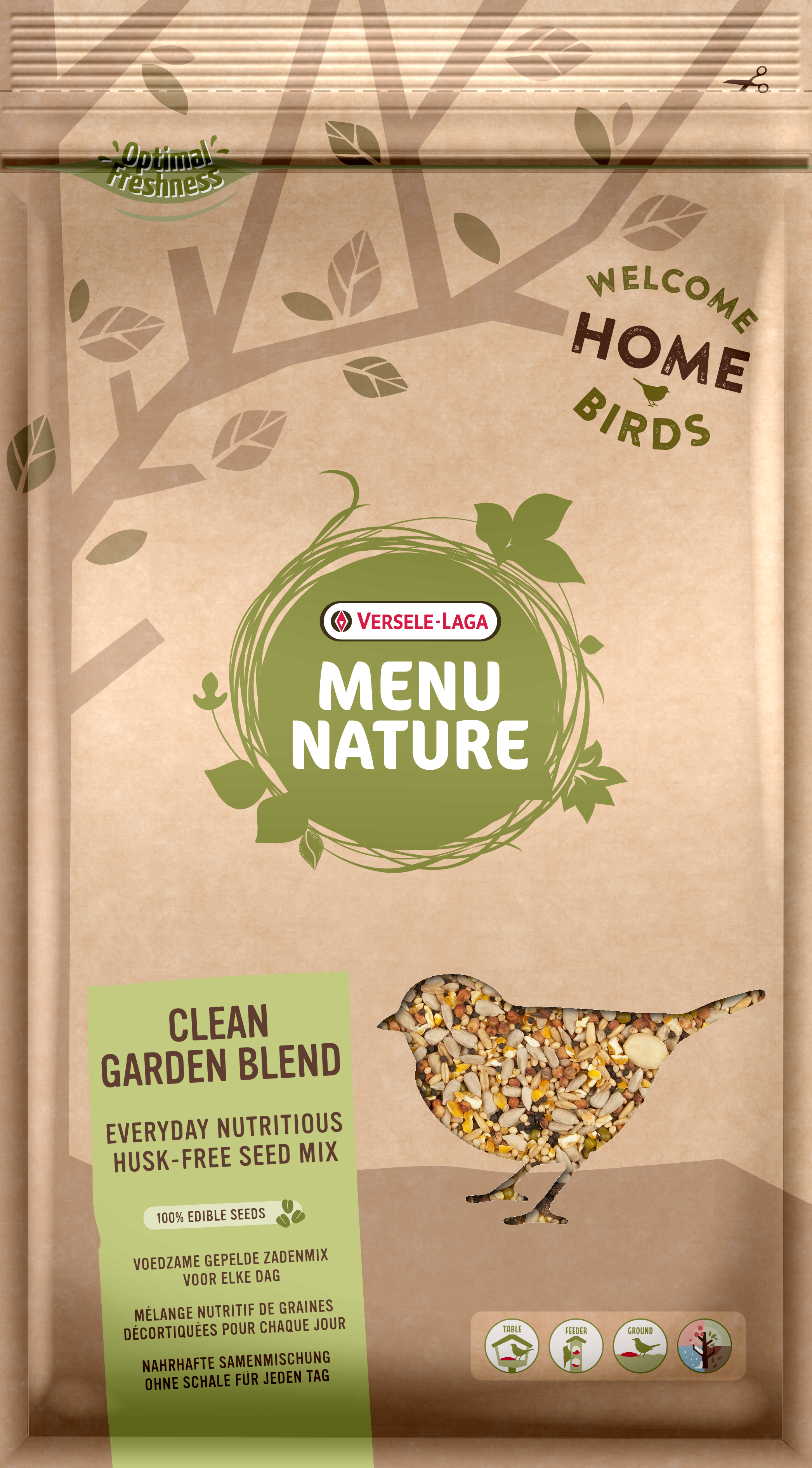 Menue Nature Clean Garden