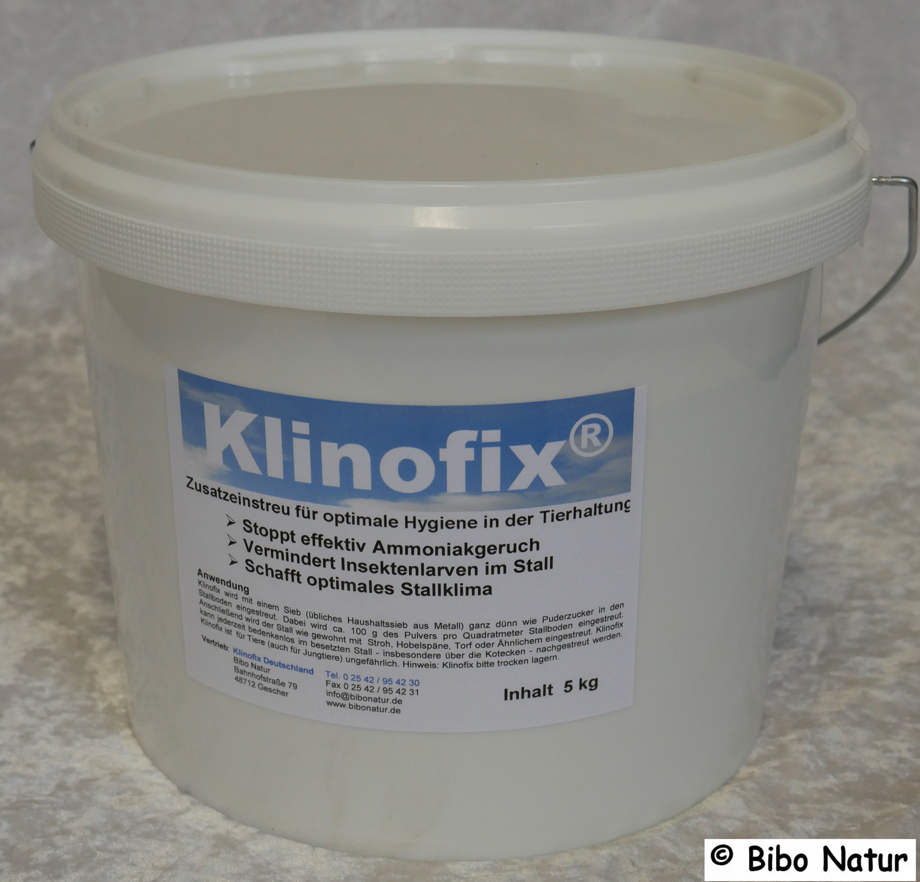 fünf Kilogramm Eimer Klinofix