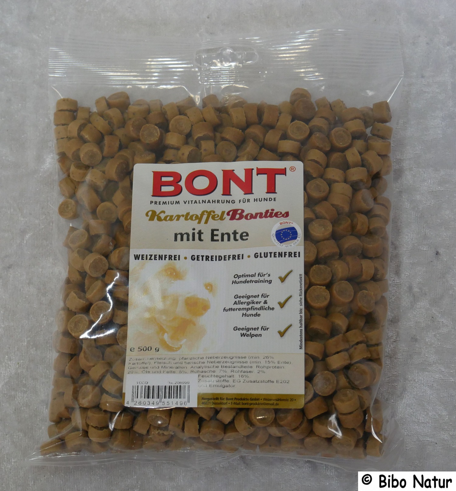 Kartoffel Bonties mit Ente