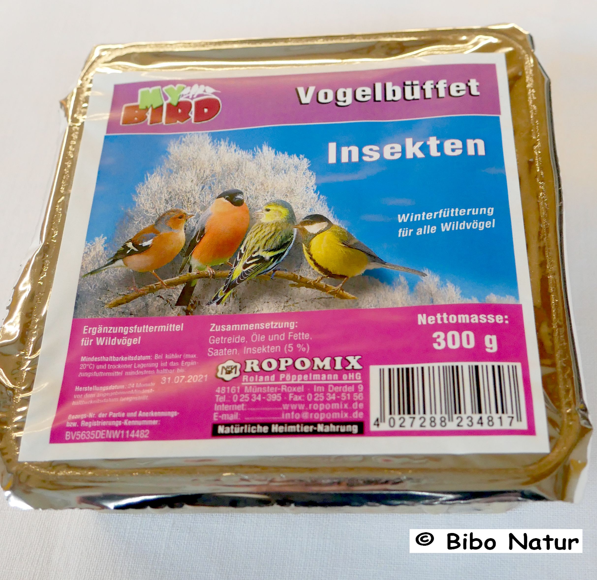 My Bir Vogelbüffet Insekten