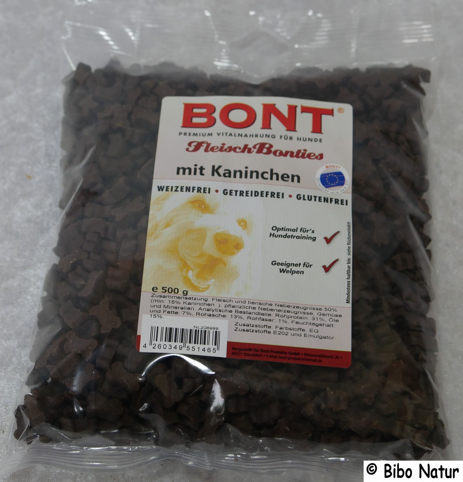 Fleisch Bonties mit Kaninchen