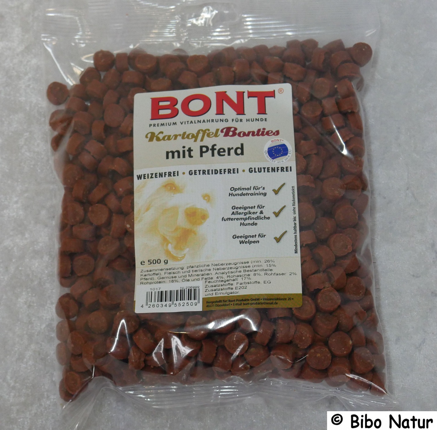 Kartoffel Bonties mit Pferd