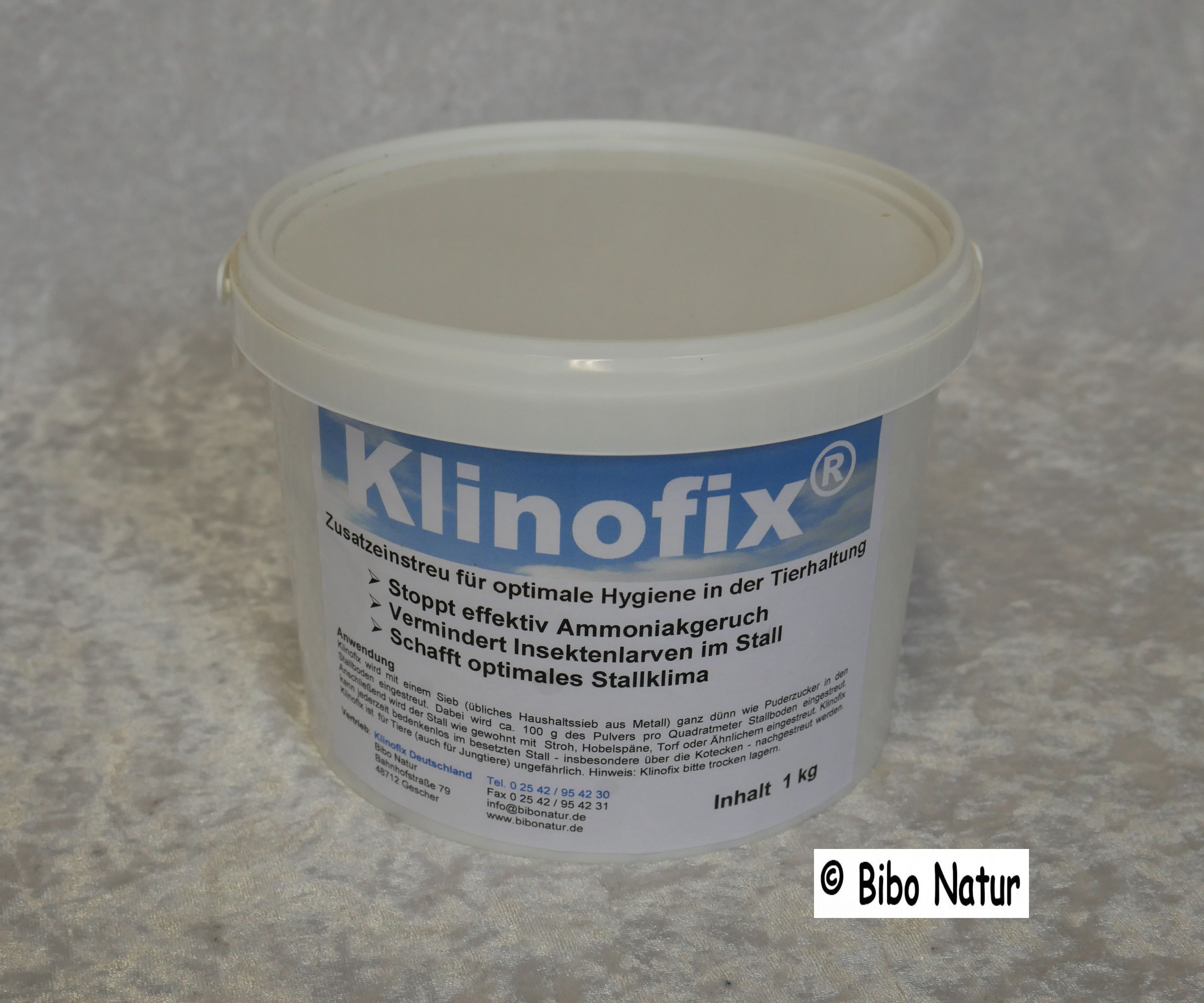 ein Kilogramm Eimer Klinofix